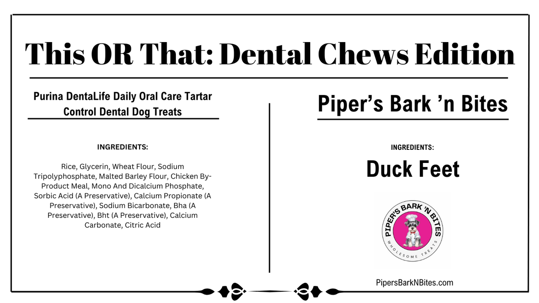 dog dental chews