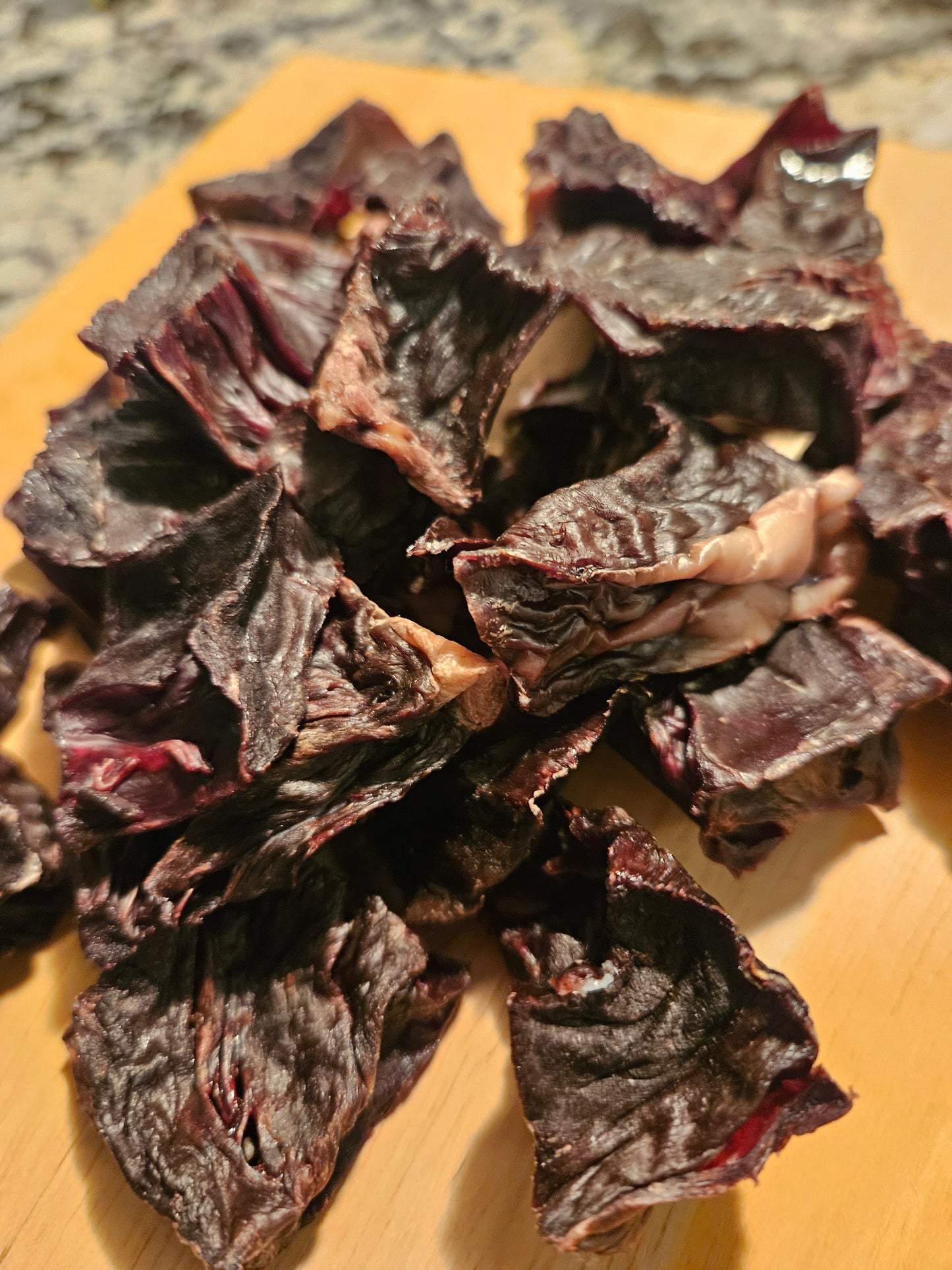 Beef Hearts, Dehydrated Dog Treats